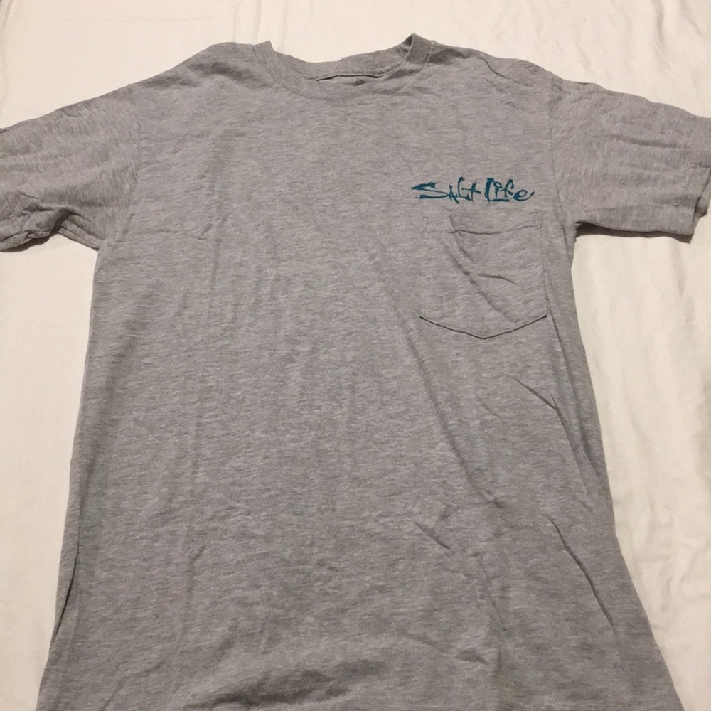 Grey Salt Life Shirt